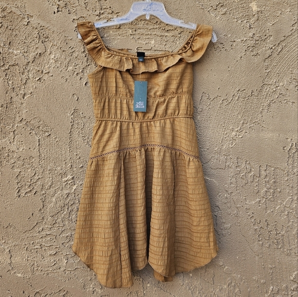 Wild Fable Tan Mini Dress - Picture 1 of 1